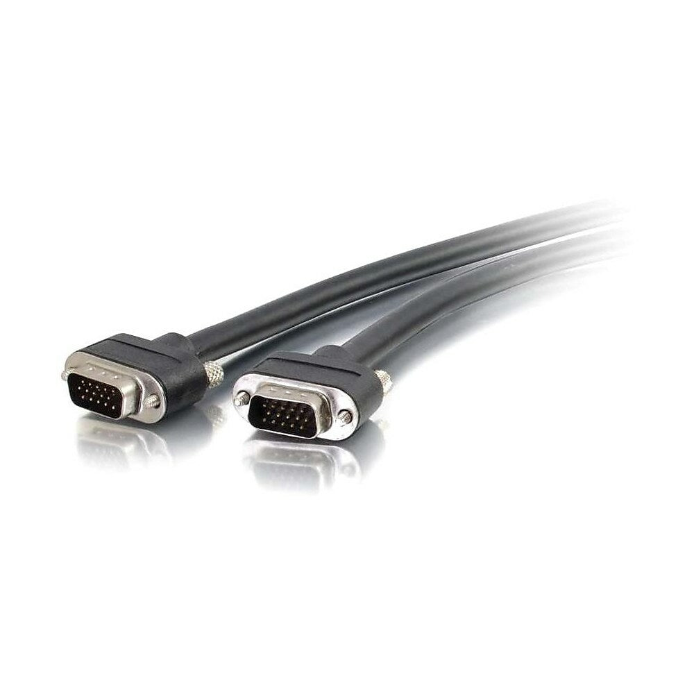 Image of C2G 50212 6' Male to Male Video Cable, Black