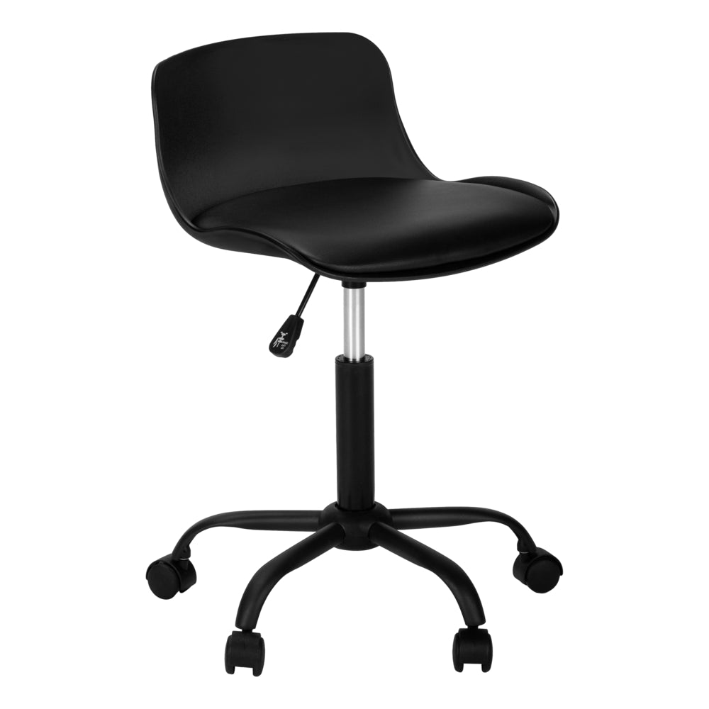 Image of Monarch Specialties - 7464 Office Chair - Swivel - Ergonomic - Computer Desk - Work - Juvenile - Metal - Black