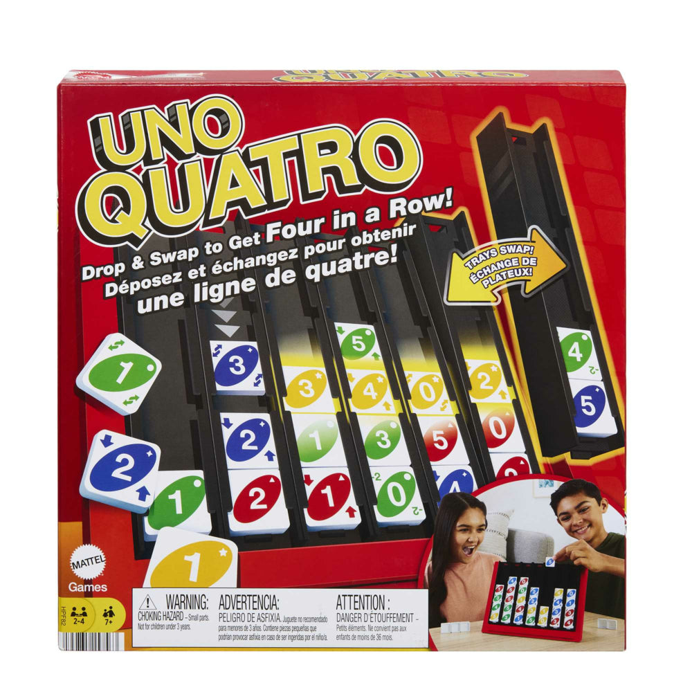 Image of Mattel Games Uno Quatro