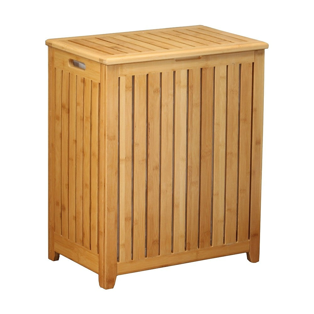 Image of Oceanstar BRH1248 Spa-Style Bamboo Laundry Hamper