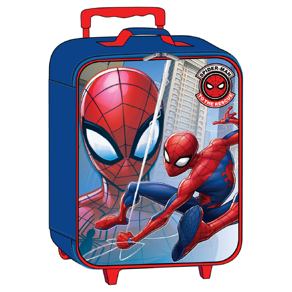 Image of Bioworld 14" Softside Carry-on Pilot Case - Spiderman, Blue