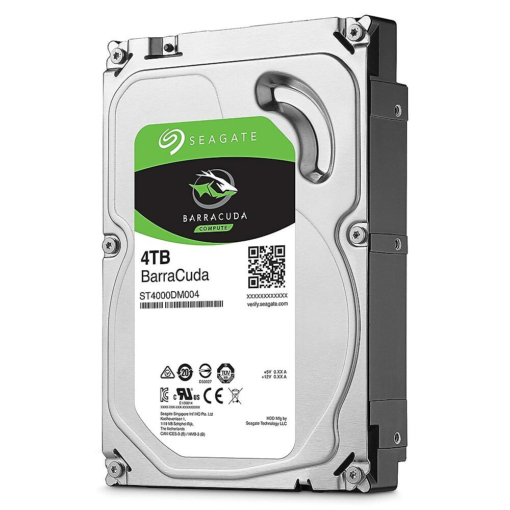 Image of Seagate Barracuda 4TB 3.5" SATA Hard Drive