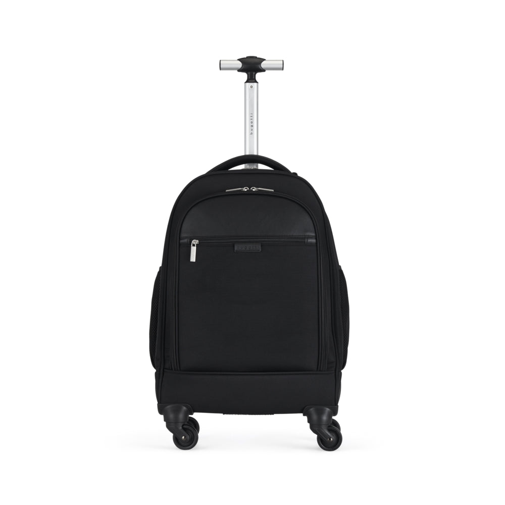 Image of Bugatti Lucas Backpack on Wheels - Polyester, Black