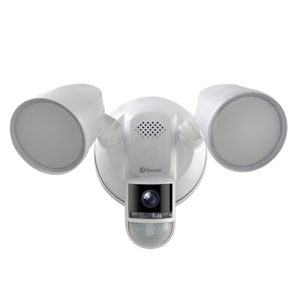 Image of Swann 4K Wi-Fi Floodlight Security Camera - White