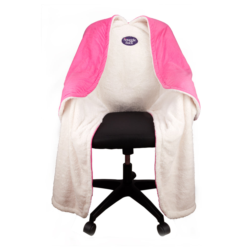 Image of SnuggleBack Original Chair Blanket - Raspberry
