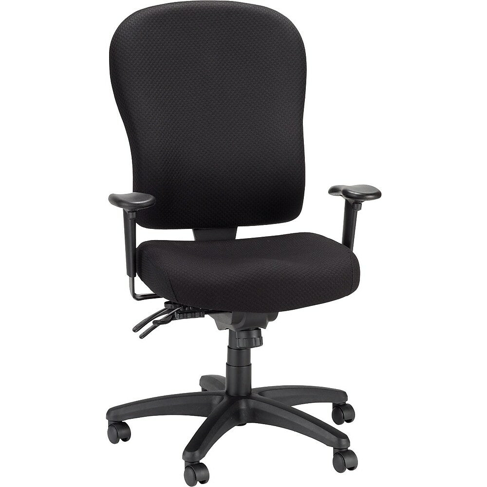 Image of Tempur-Pedic Fabric High-Back Task Chair, Black