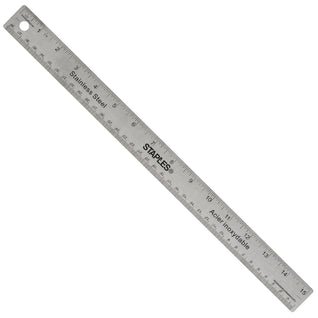 Staedtler Stainless Steel Ruler 18 - Office Depot