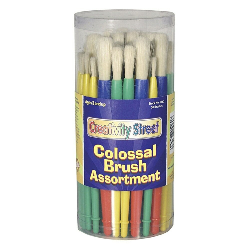 Image of Chenille Kraft Colossal Brushes & Holder Assortment Canister