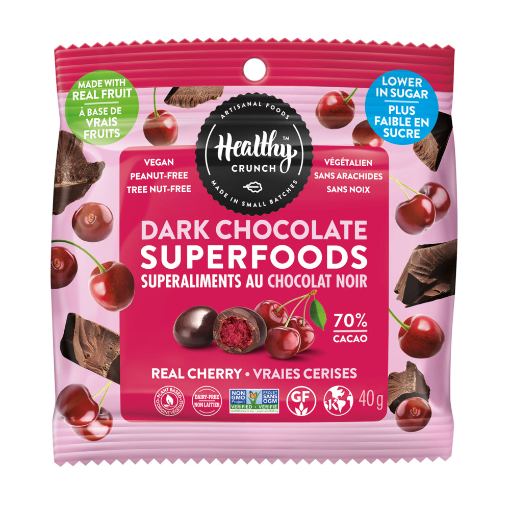 Image of Healthy Crunch Cherry Dark Chocolate Superfoods