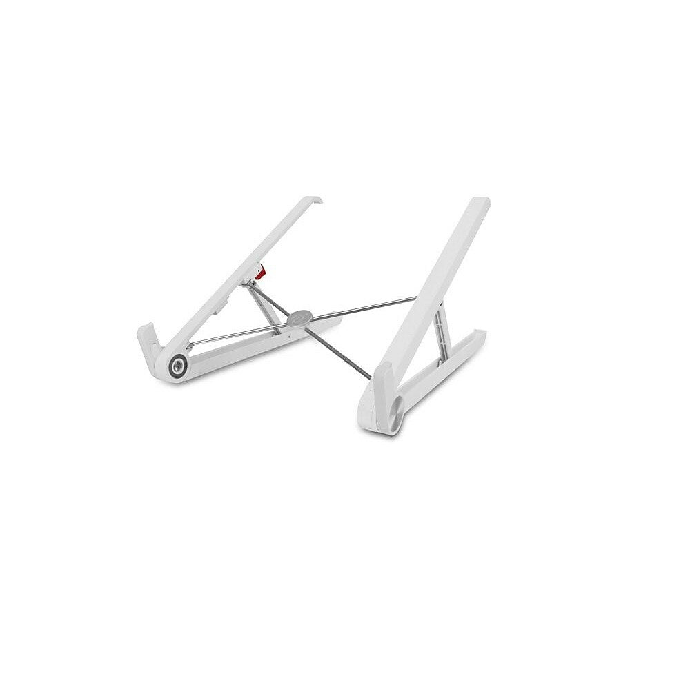 Image of Aluratek Universal Portable Foldable Laptop and Tablet Stand, White