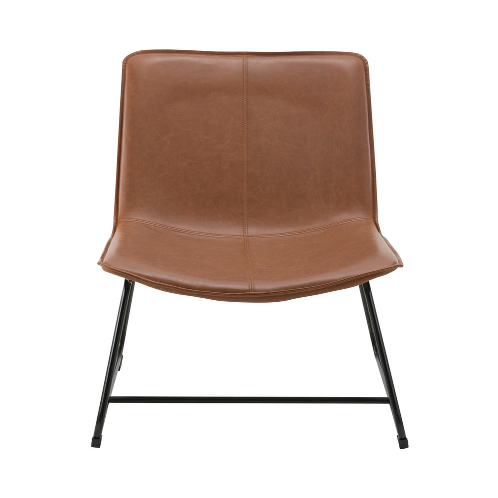 Image of Studio S Maxwell Accent Chair - Cognac, Brown
