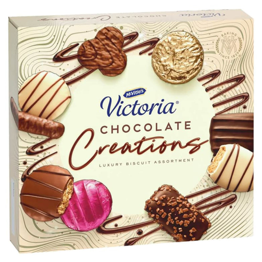 Image of McVitie's UK Victoria Chocolatiers Creations Carton - 400g