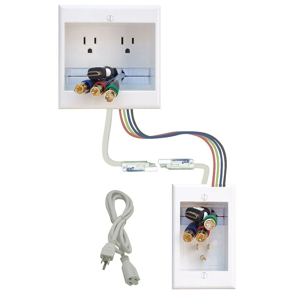 Image of PowerBridge In-Wall Power Connector Kit, TWO-CK, Dual Power