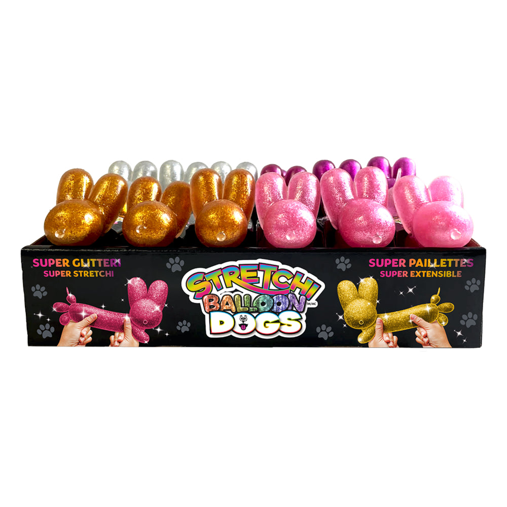 Image of Incredible Group Stretchi Glitter Balloon Dog