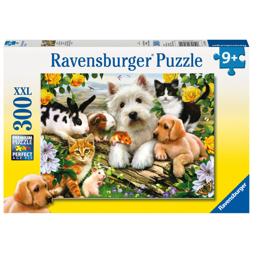 Image of Ravensburger Happy Animal Buddies 300-Piece Puzzle
