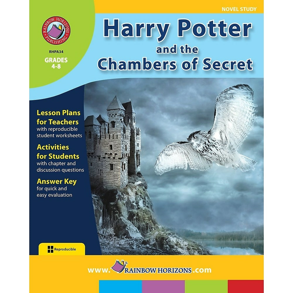 Image of eBook: Harry Potter and the Chamber of Secrets - Novel Study (PDF version) - Grade 4 - 8