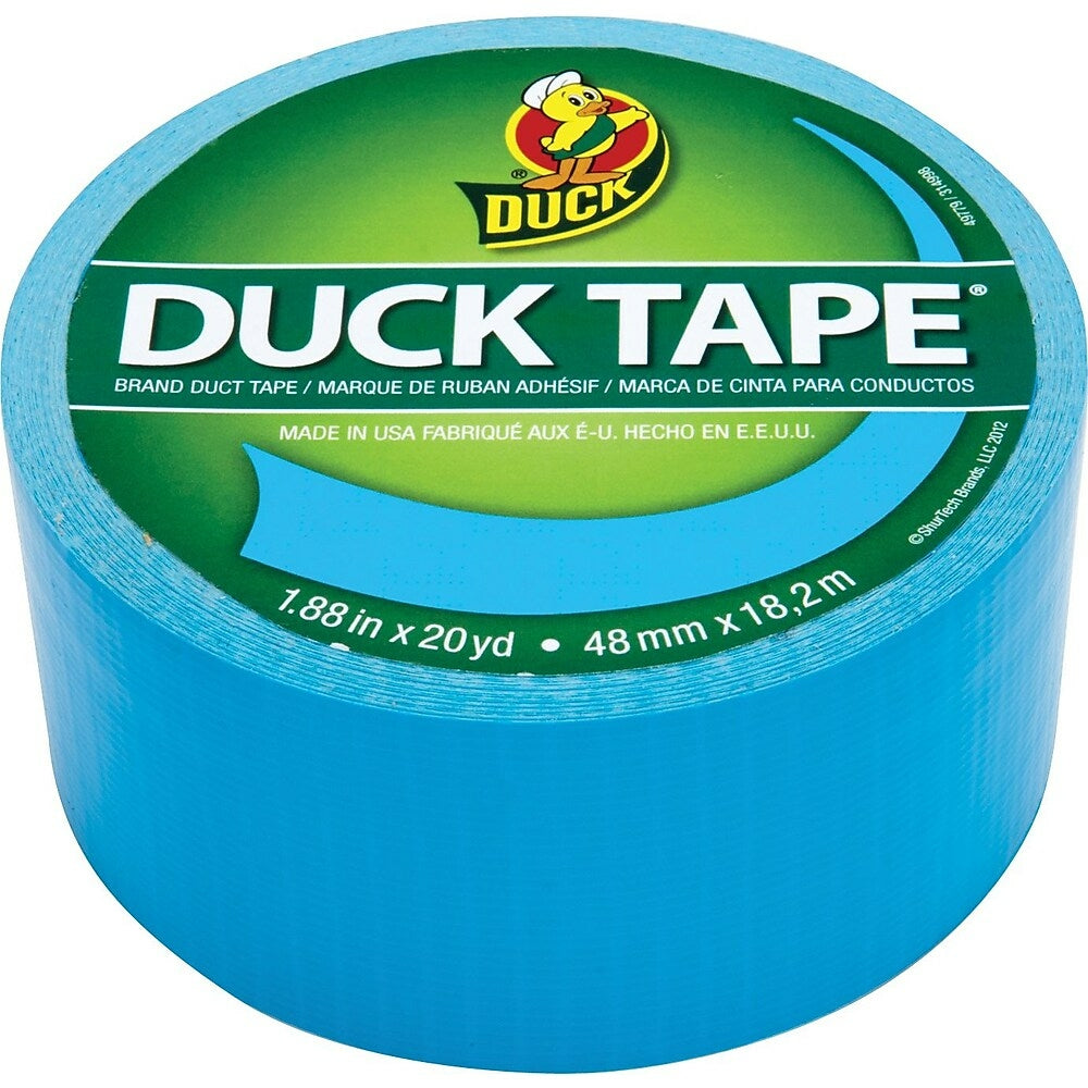 Image of Colour Duck Tape Brand Duct Tape, Electric Blue