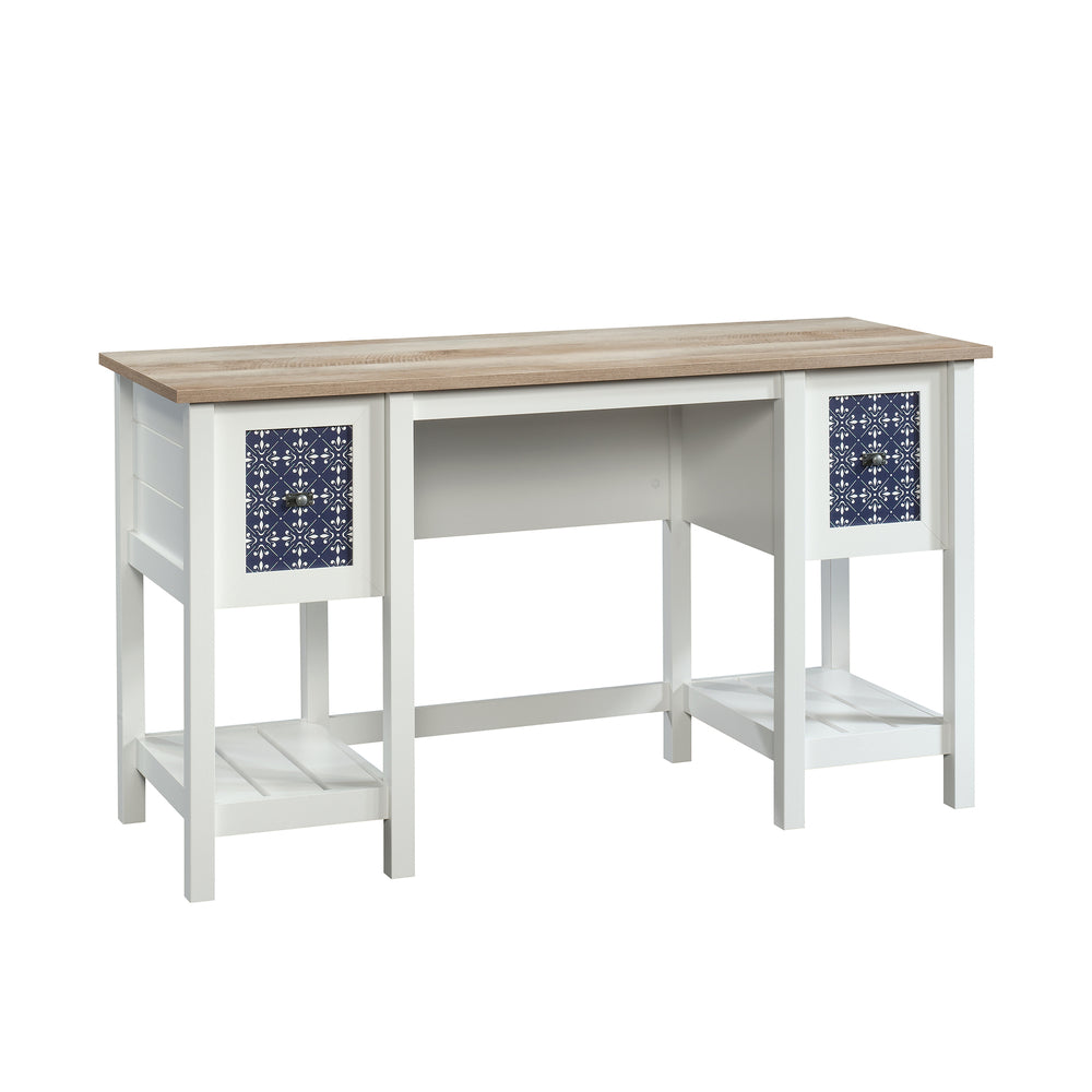 Image of Sauder Cottage Road Desk - Soft White (424152)