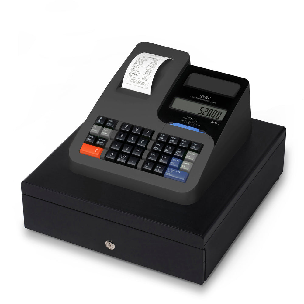 Image of Royal 24 Department Cash Register, Black