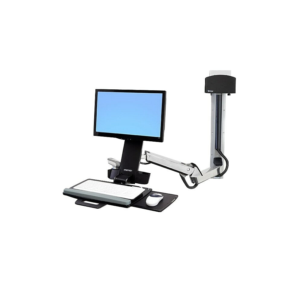 Image of Ergotron 45-261-026 StyleView Sit-Stand Combo Extender, Grey
