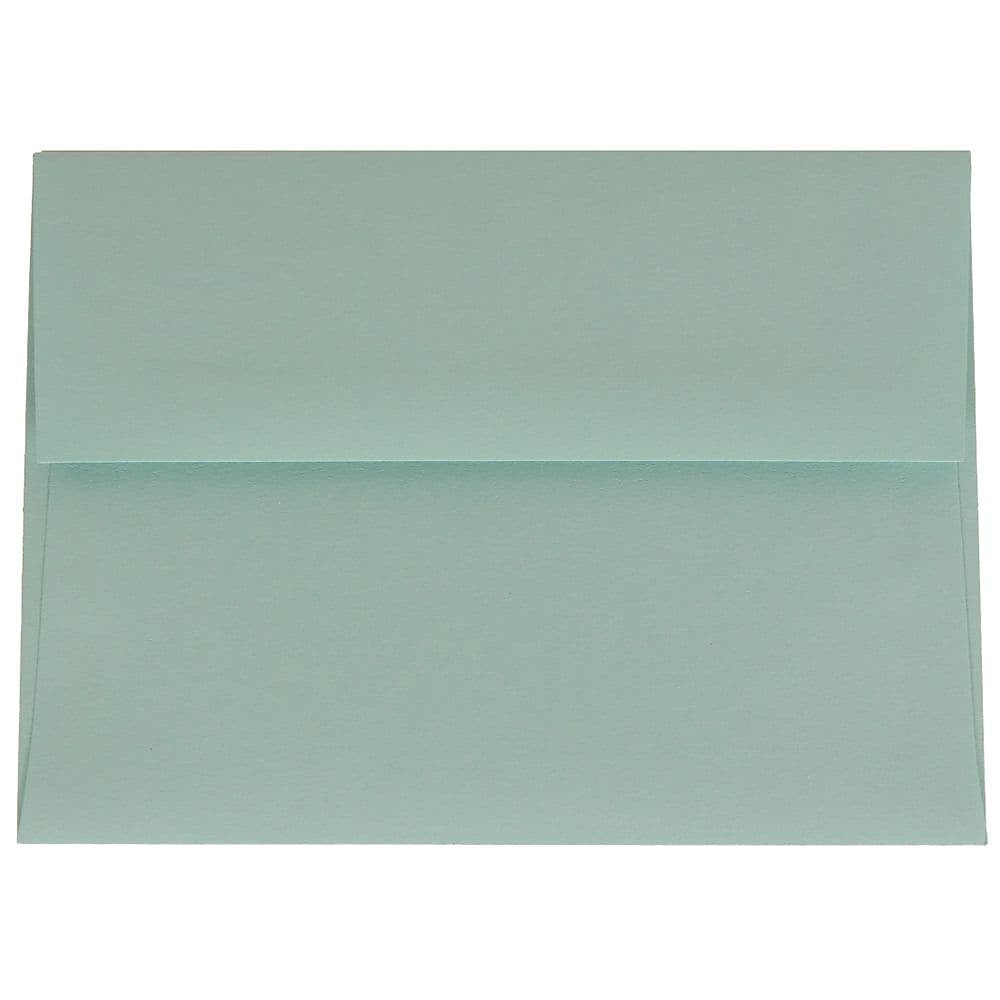 Image of JAM Paper A6 Invitation Envelopes, 4.75 x 6.5, Aqua Blue, 1000 Pack (157460B)