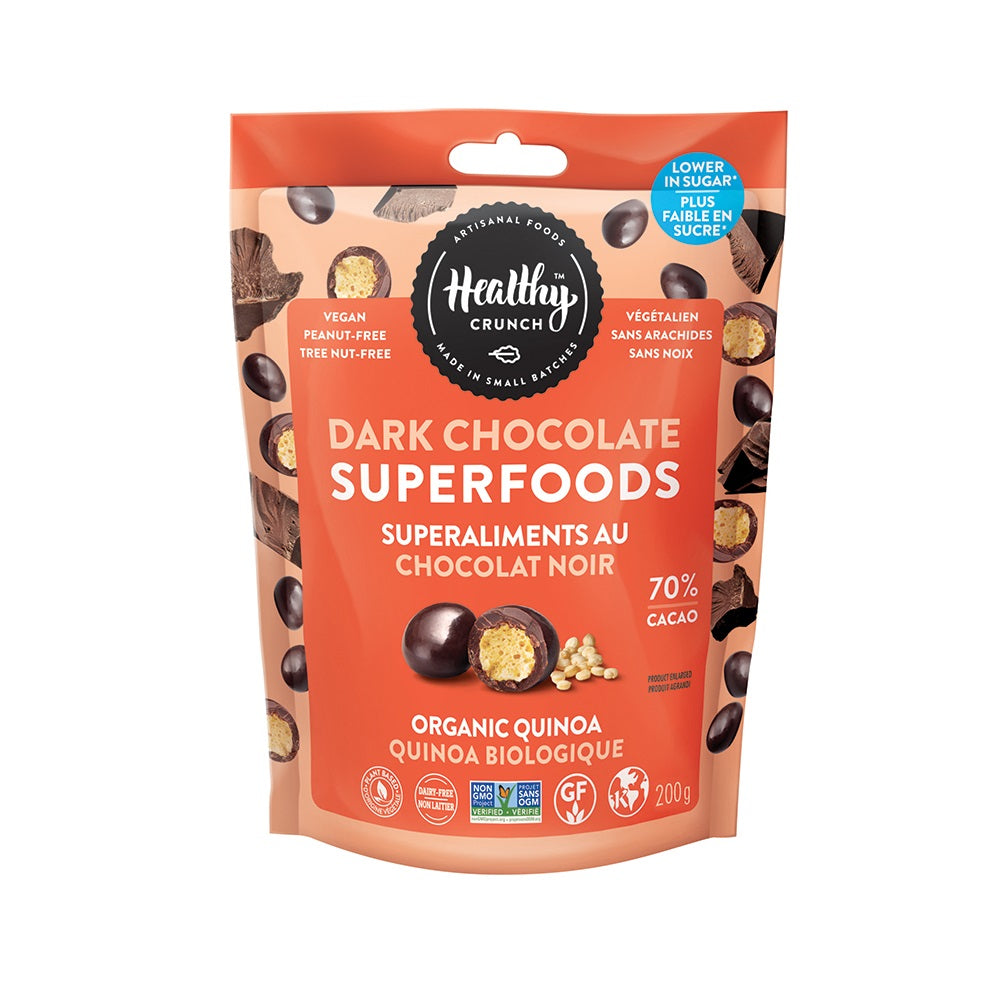 Image of Healthy Crunch Quinoa Dark Chocolate Superfoods