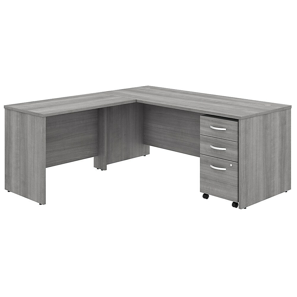 Bush Business Furniture Studio C 72w X 30d L Shaped Desk With Mobile F Staples Ca