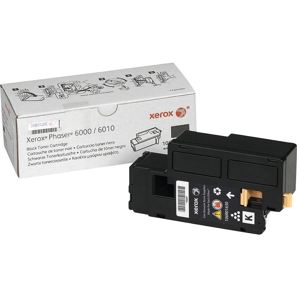 Image of Xerox 106R01630 Black Toner Cartridge