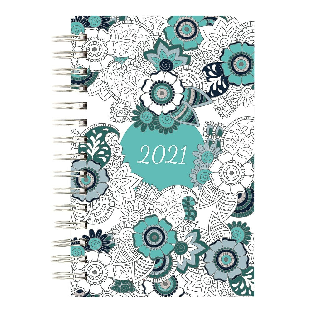 Agenda Hebdomadaire A Colorier 2021 Doodleplan De Blueline Botanica Bureauengros Com