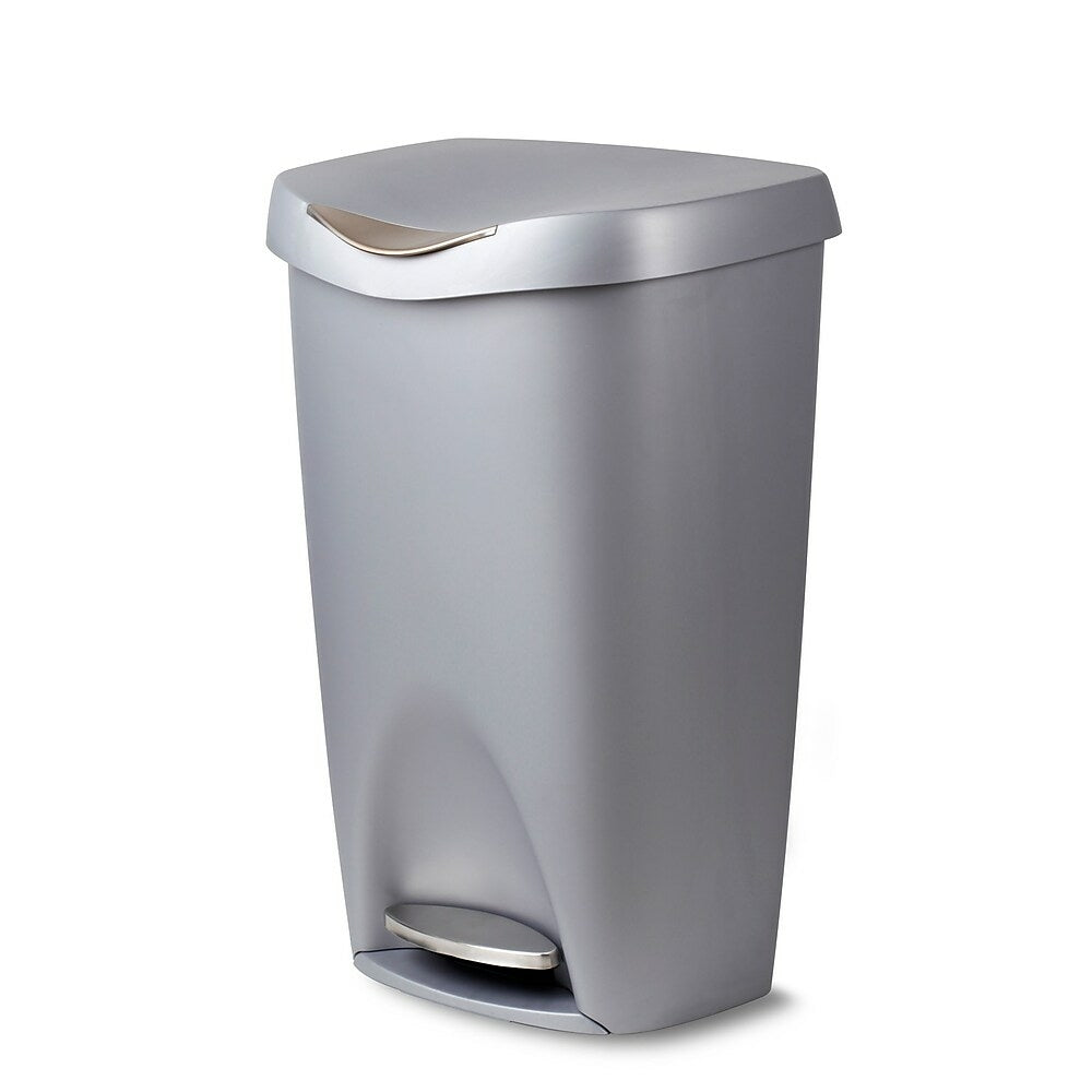 Image of Umbra Brim 50L Step Can - Nickel