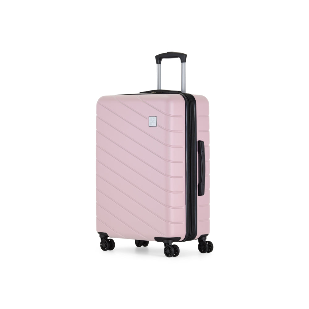 Image of BondStreet Skyline 26" Hardside Spinner Luggage - Berry Pink