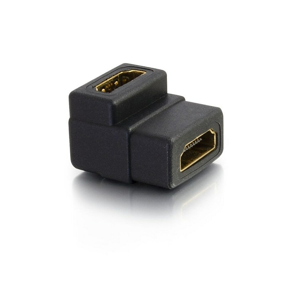 Image of C2G Right Angle HDMI Female To Female Coupler (18400)