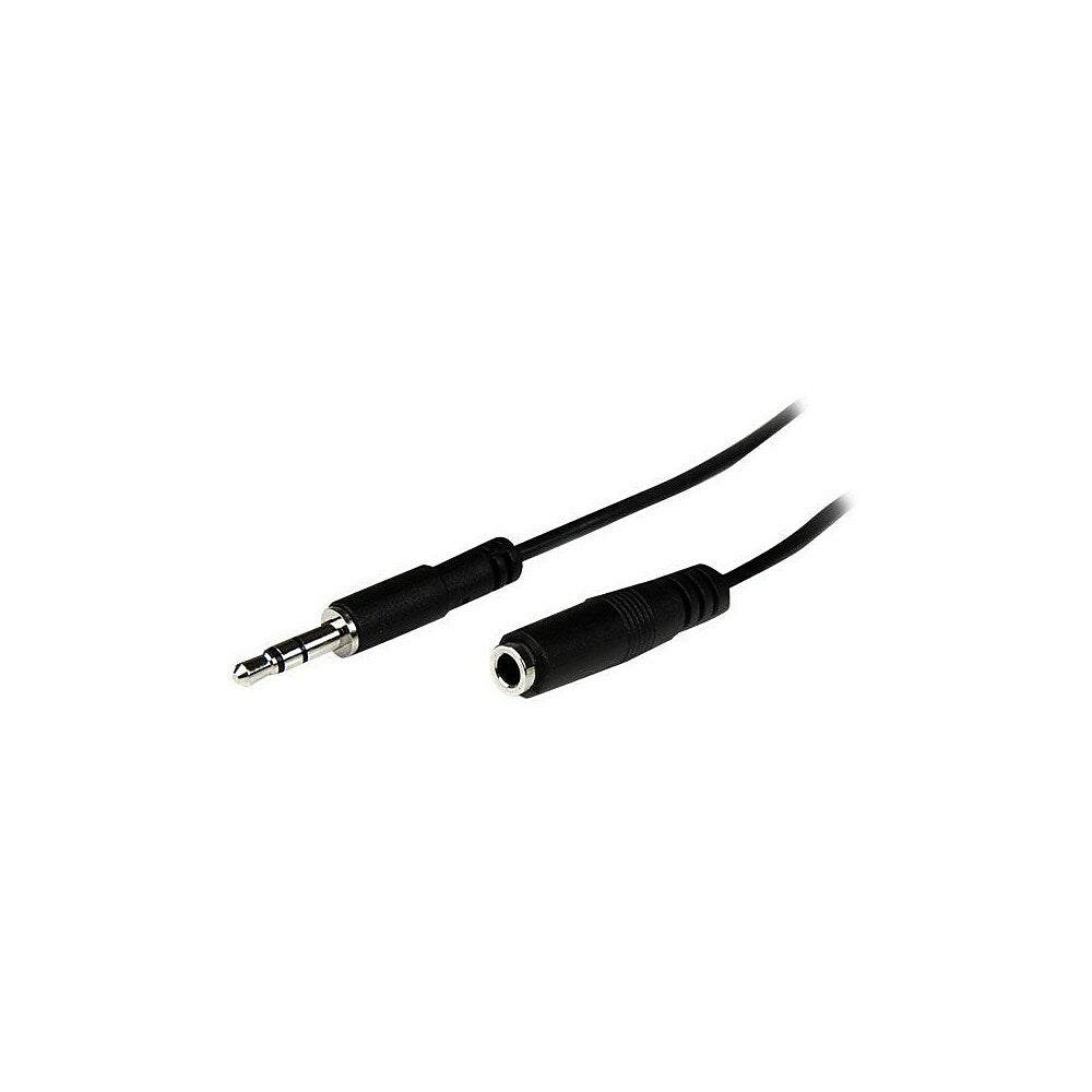 Image of StarTech Mu1Mmfs Stereo Extension Audio Cable, Black