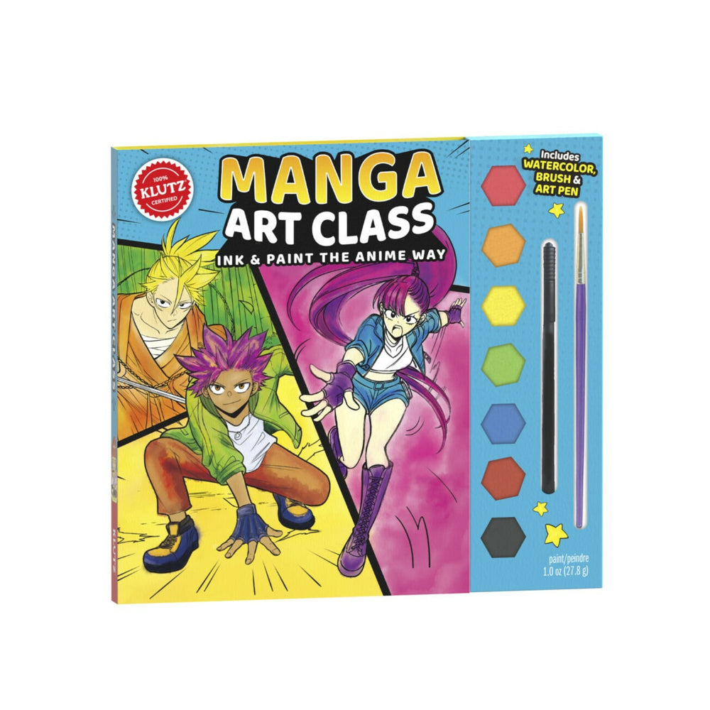 Image of Klutz Klutz Manga Art Class Watercolor Set