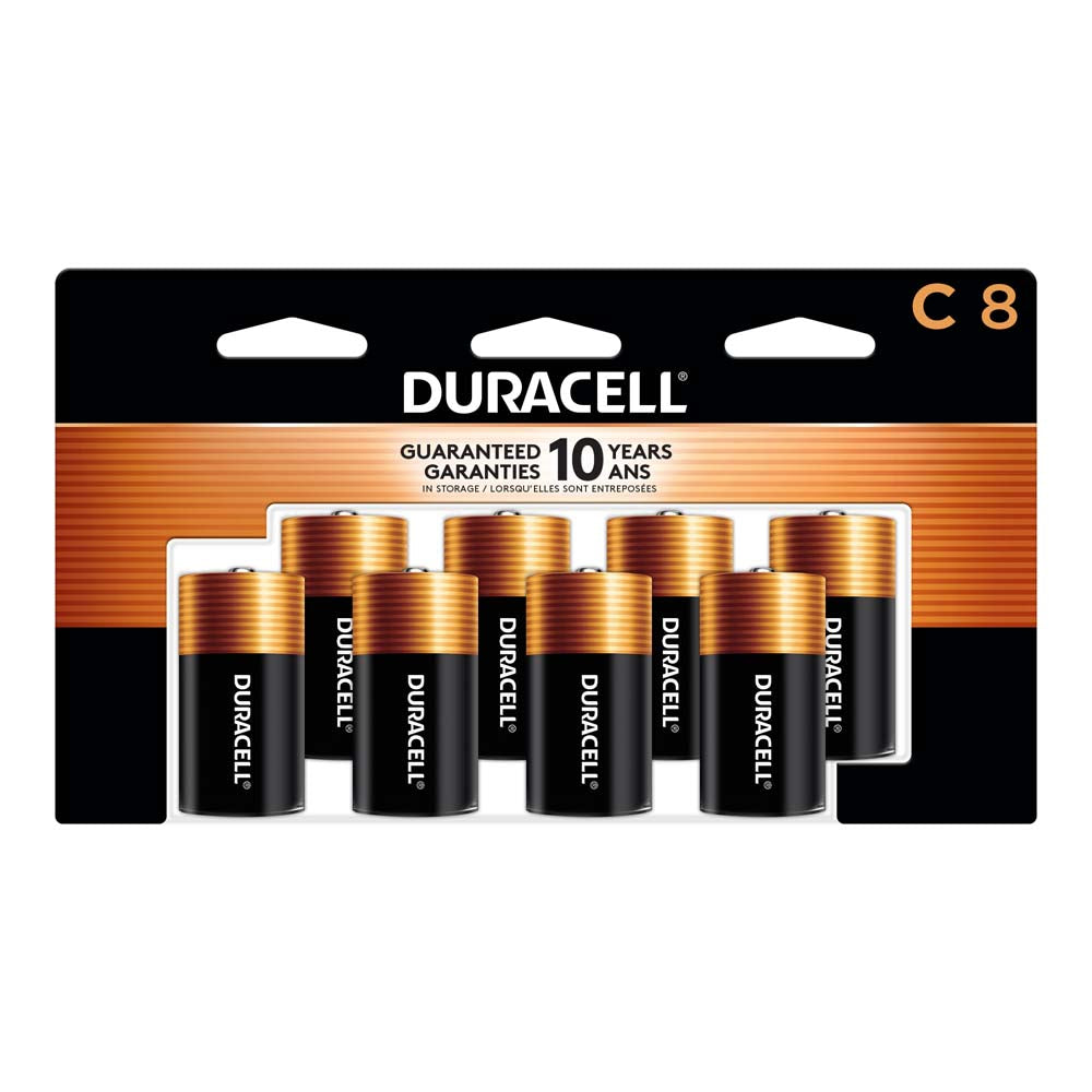 Image of Duracell Coppertop C Batteries - 8 Pack