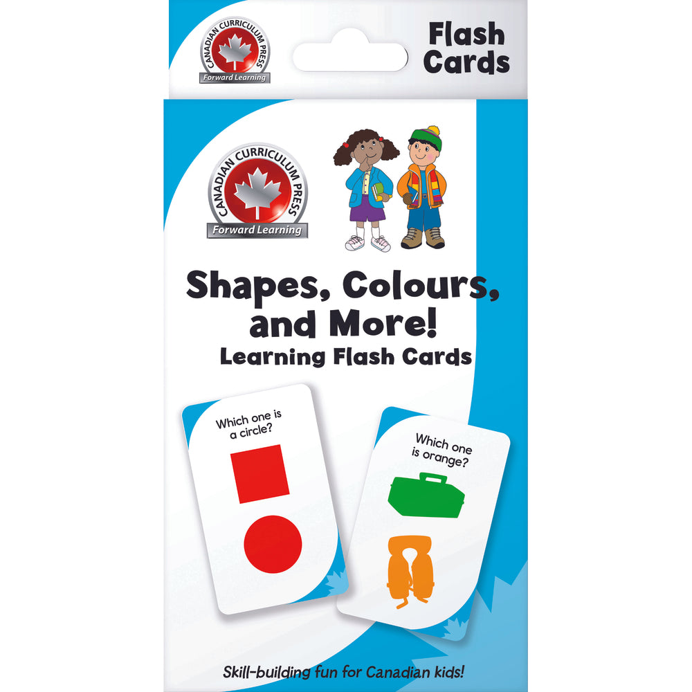 Image of Canadian Curriculum Press Shape and Colours Flash Cards