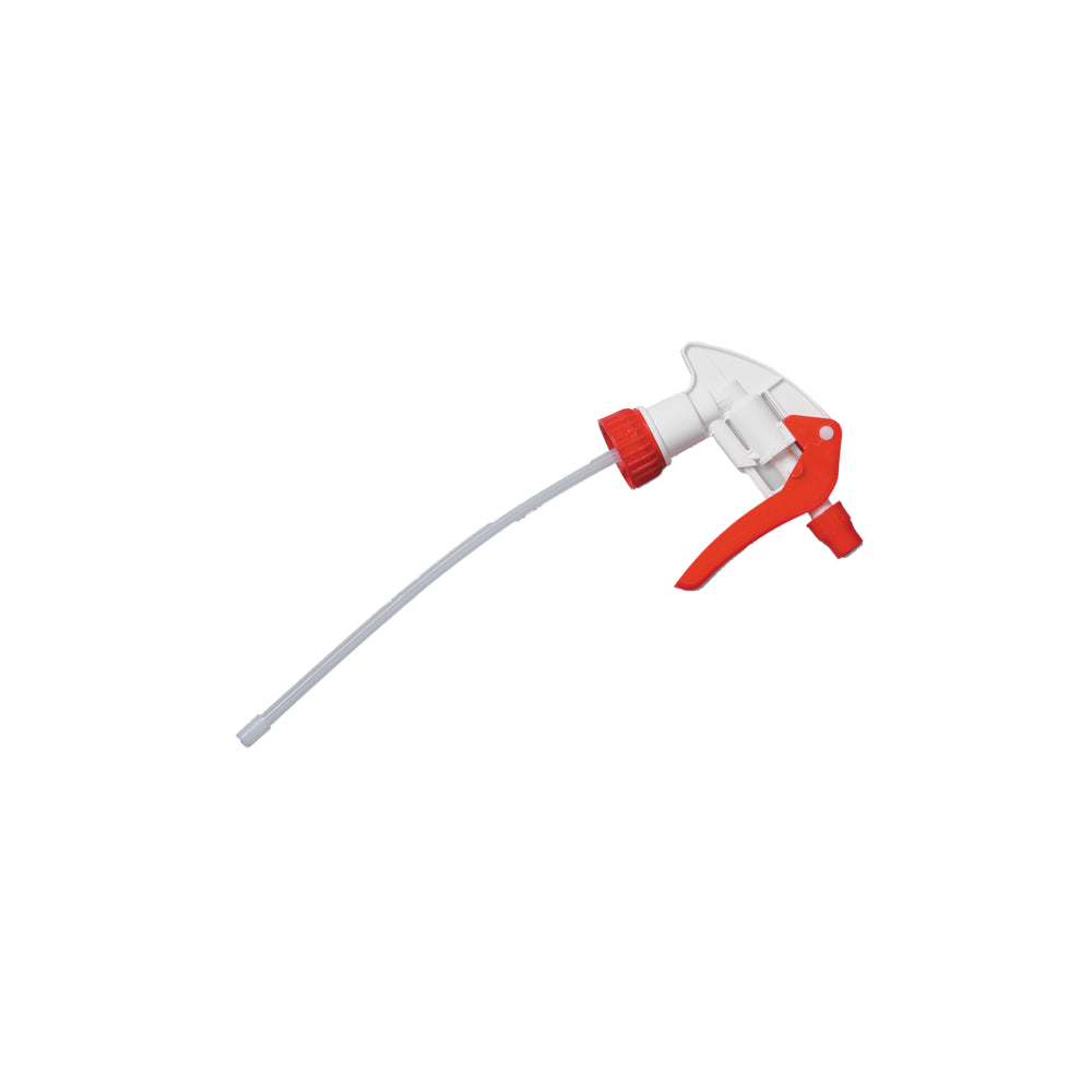 Image of Vileda Trigger Sprayer, 9" Dip Tube, Red/White