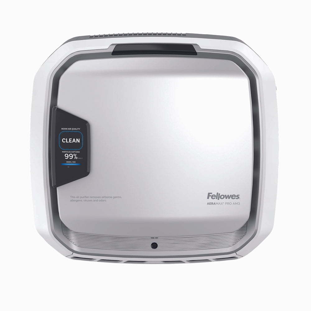 Image of Fellowes AeraMax Pro PureView AM 3 PC Air Purifier - Stainless