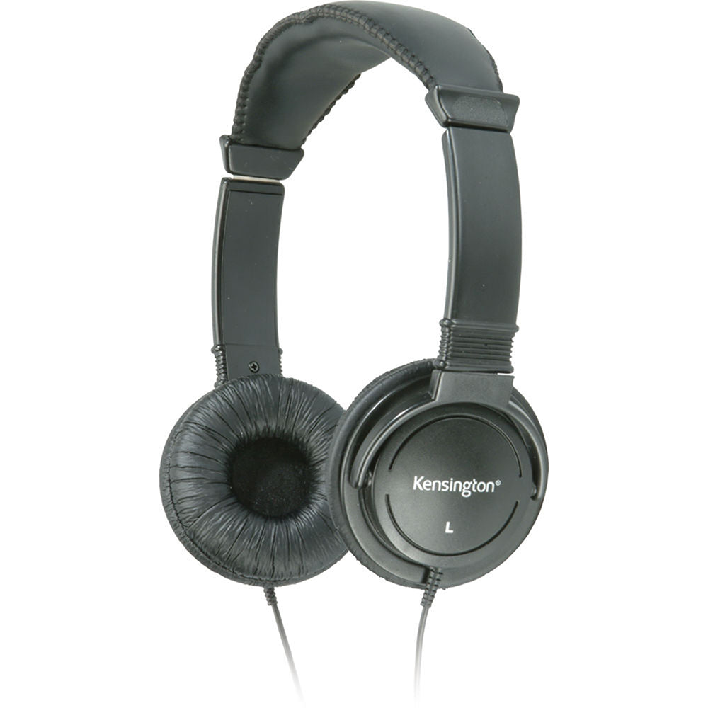Image of Kensington Classic 3.5mm Headphone with 9 ft cord, Black