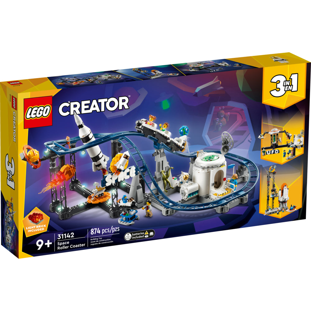 Image of LEGO Creator Space Roller Coaster Playset - 874 Pieces