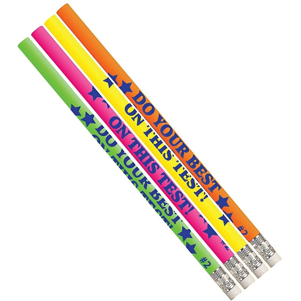 Image of Musgrave Pencil Company "Do Your Best on the Test" #2 Pencils - 144 Pack