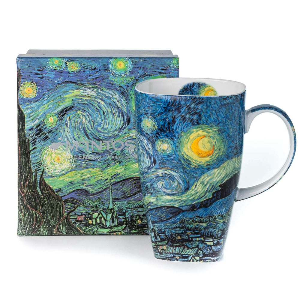Image of McIntosh Van Gogh Starry Night Mug with Gift Box - 19.60oz