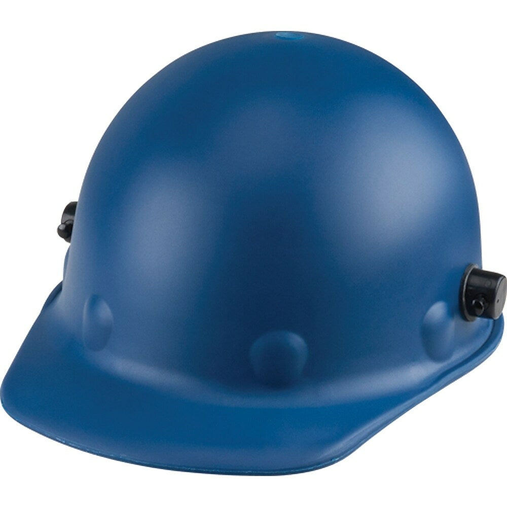 Image of Fibre-Metal Fibre-Metal Supereight Roughneck P2A Hardhat, Ratchet Suspension, Blue - 2 Pack