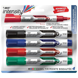 BIC Intensity - Kit de Papeterie avec Marqueurs Permanents BIC