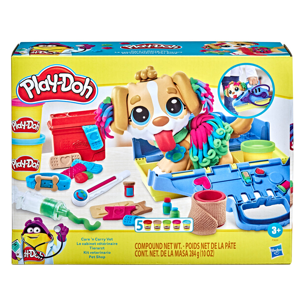 Image of Play-Doh Care 'n Carry Vet Playset