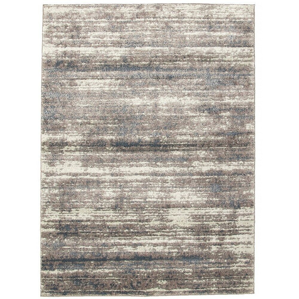 Image of eCarpetGallery Brindle Shag Rug, Rug, 7'1 x 10'2", Grey (254193)