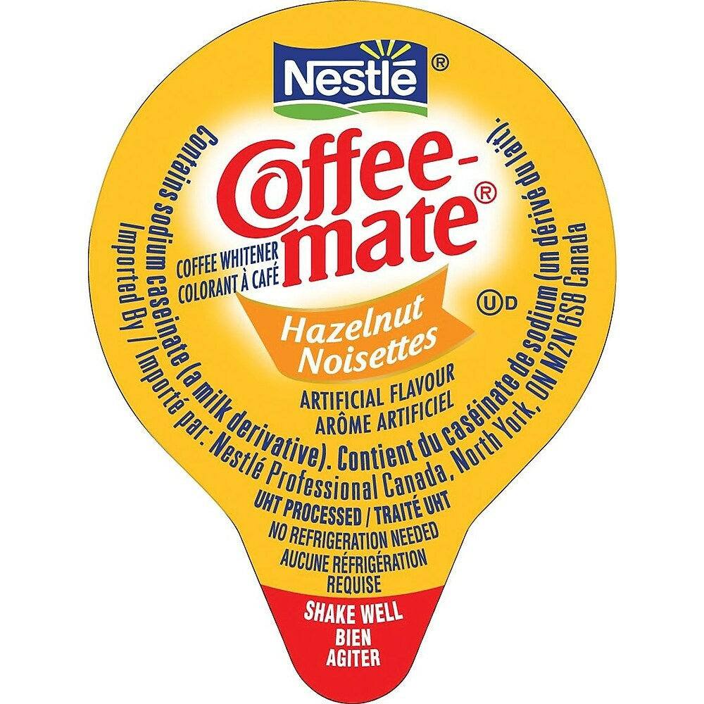 Image of Nestle Coffee-mate Coffee Whitener Singles, Hazelnut, 180 Pack