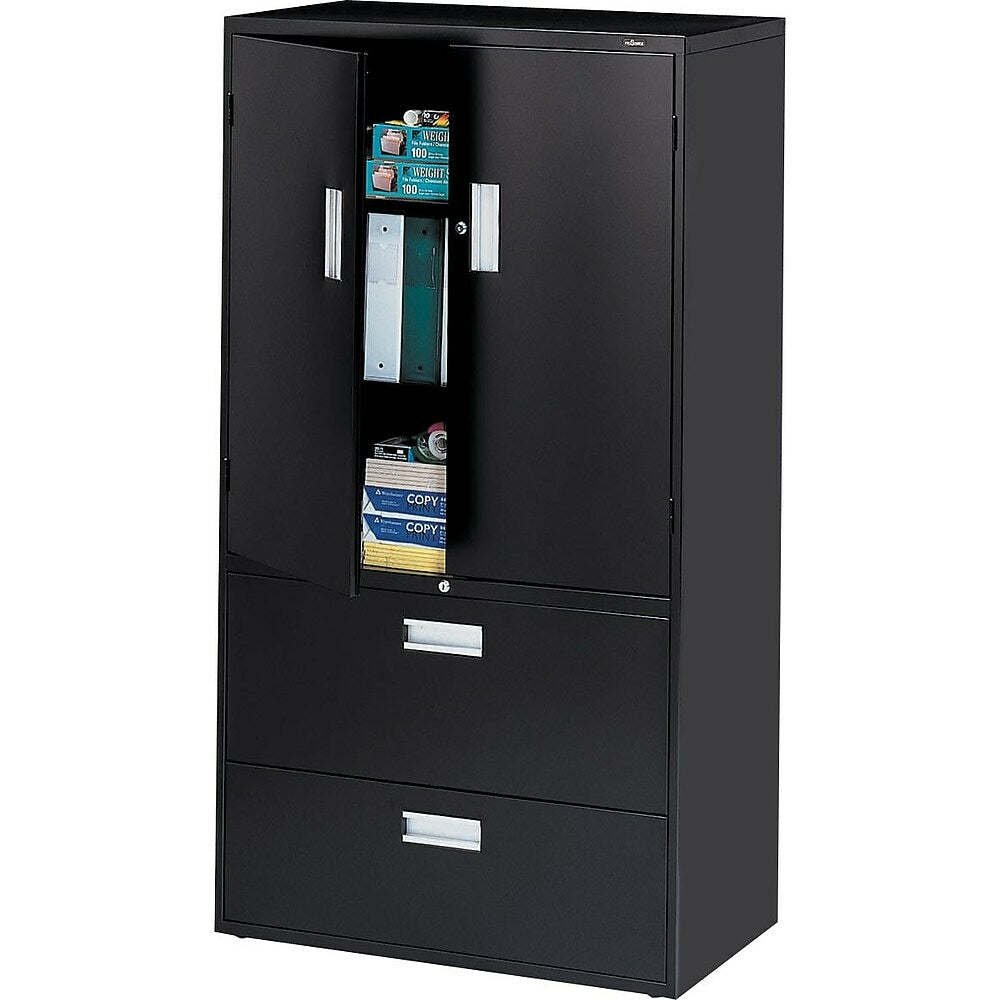 Image of ProSource Multi-Story Cabinet, Black