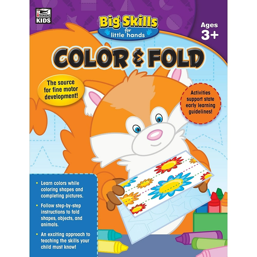 Image of eBook: Carson-Dellosa 704914-EB Color & Fold - Grade Preschool - K