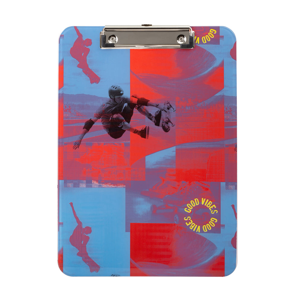 Image of Pep Rally Plastic Clipboard - Skateboard